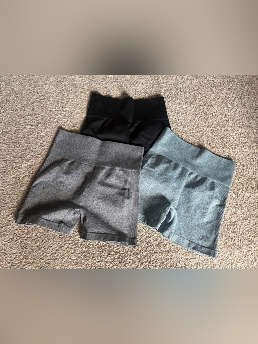 Women’s Bike Shorts Bundle — Black, Gray, Teal